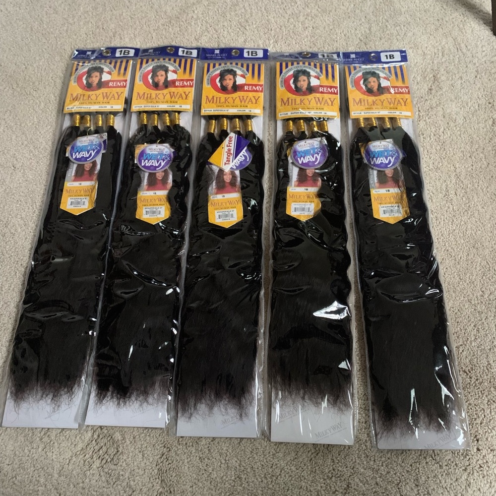 Milky Way Super Bulk Wet N Wave Braiding Hair 18 inch